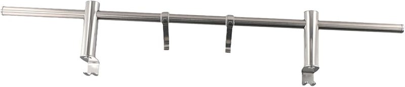 50 سم رف تجفيف من الفولاذ المقاوم للصدأ قابل للتعديل لمشعاع المناشف لتجفيف الملابس - Image 5